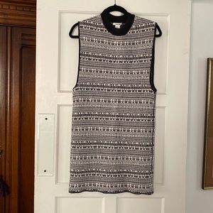 Helmut Lang Black & White knitted top Size S